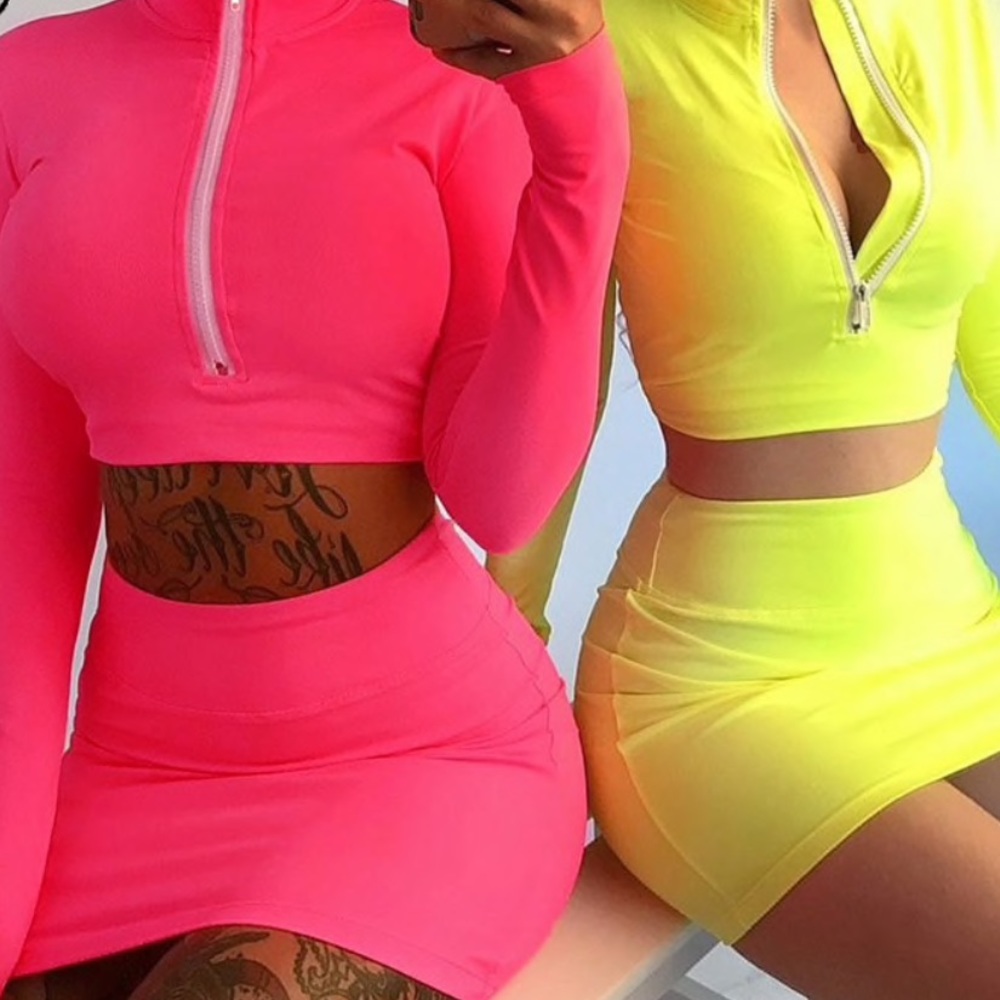 Neon Pink Set